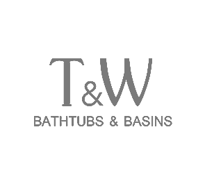 T&W Bathtub & Basins Logo